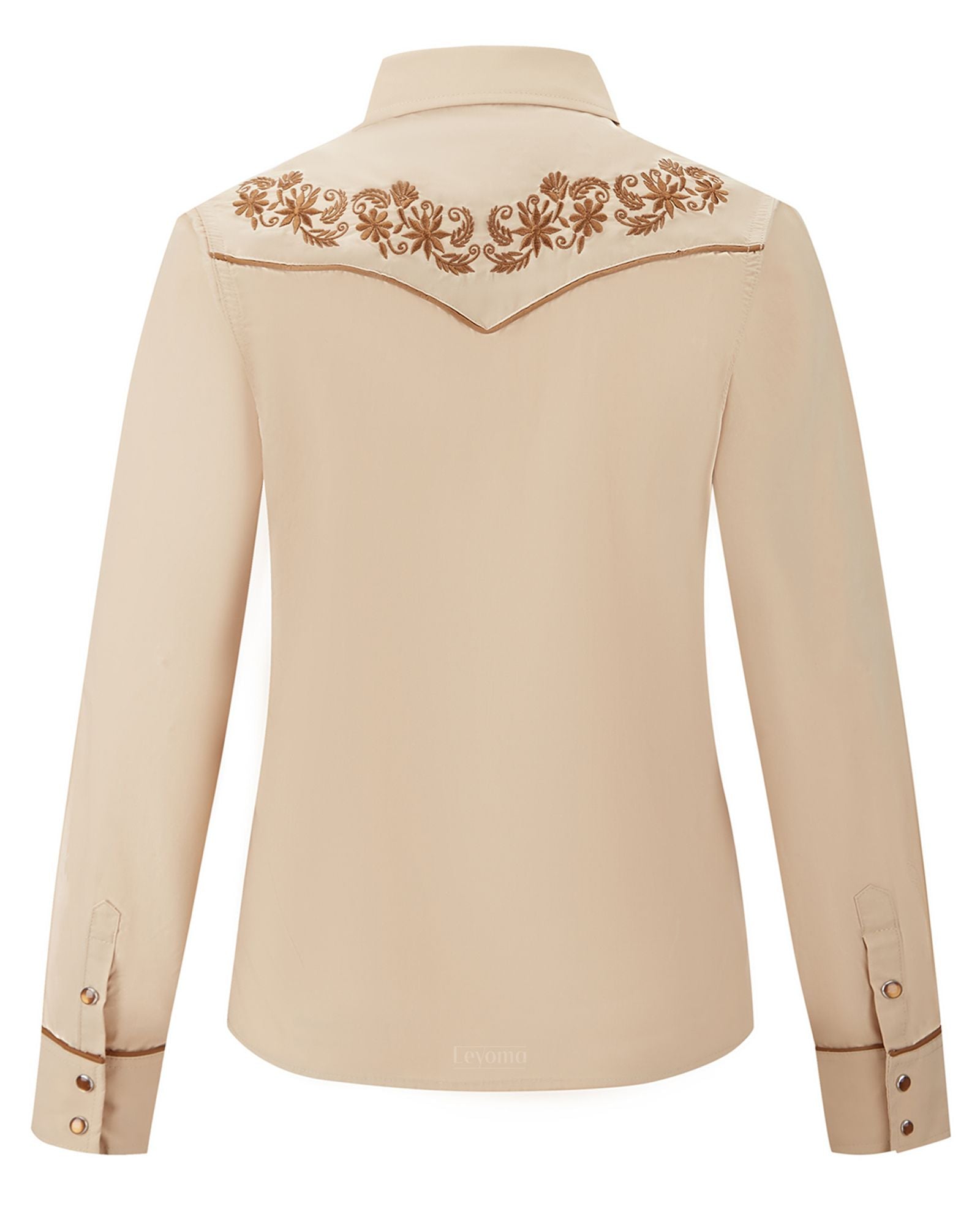 Women's Desert Belle Embroidered Western Pearl Snap Shirt