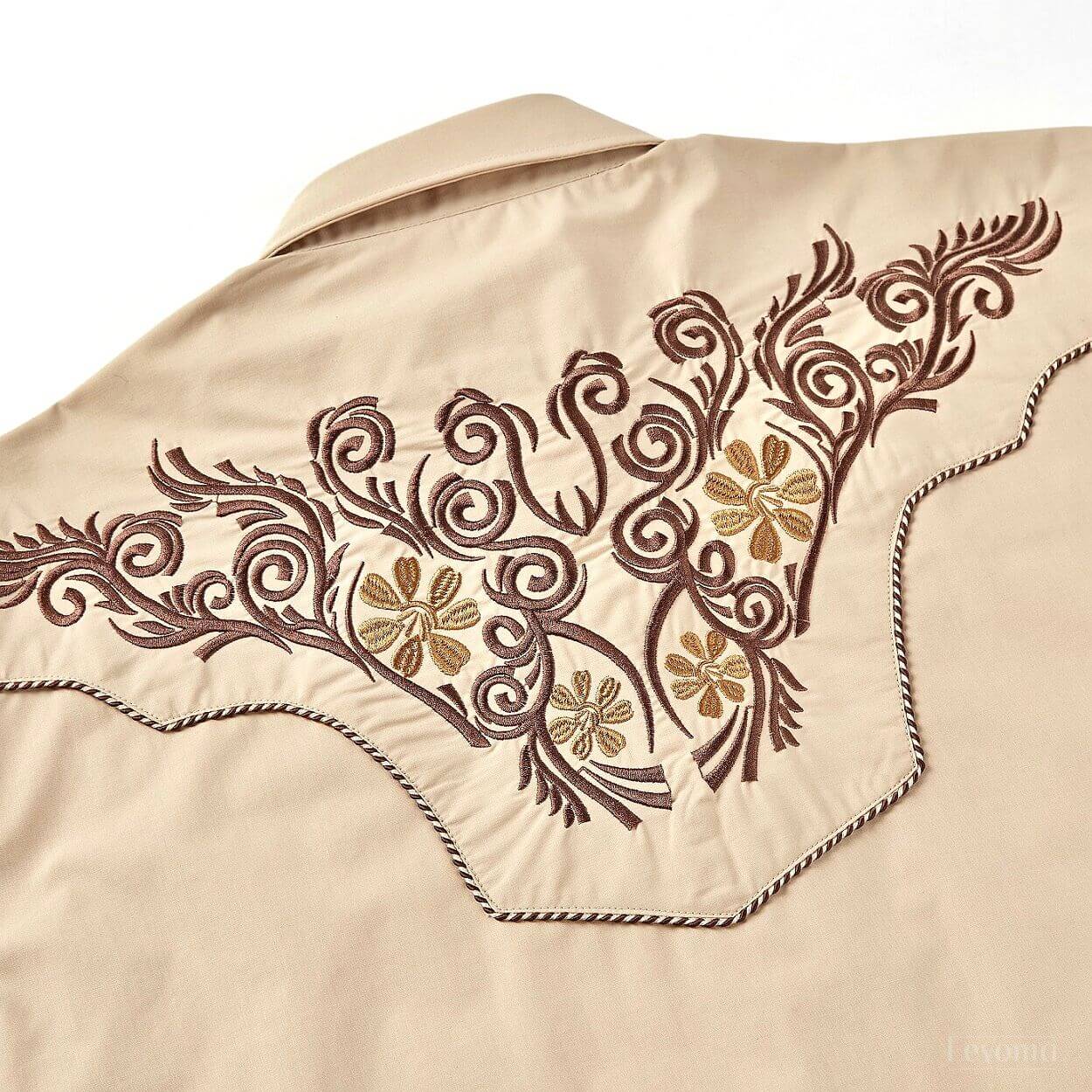 The Trailblazer Men's Embroidered Western Pearl Snap Shirt