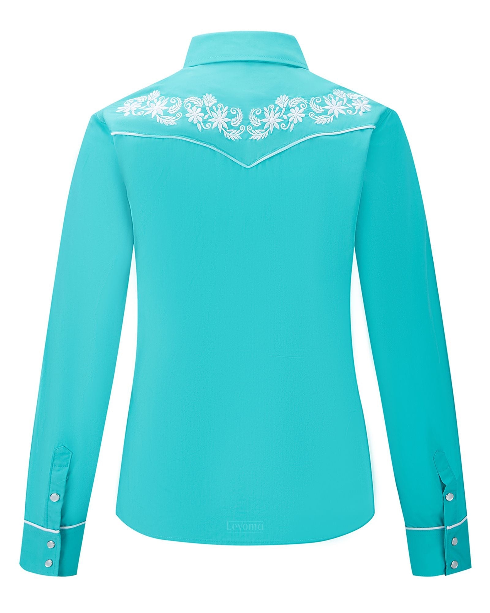 Women's Oasis Dream Embroidered Western Pearl Snap Shirt